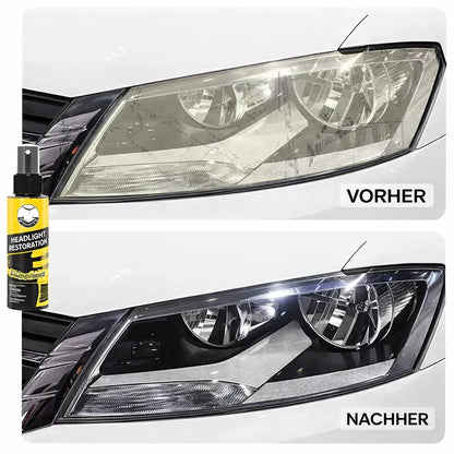 Headlight Restoration Spray – The Solution for Dull, Yellowed, or Cloudy Car Headlights
