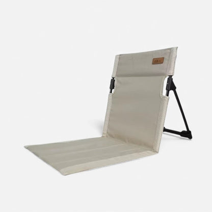 Folding Floor Chair with Backrest – for Camping & Picnics