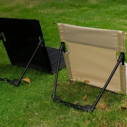 Folding Floor Chair with Backrest – for Camping & Picnics
