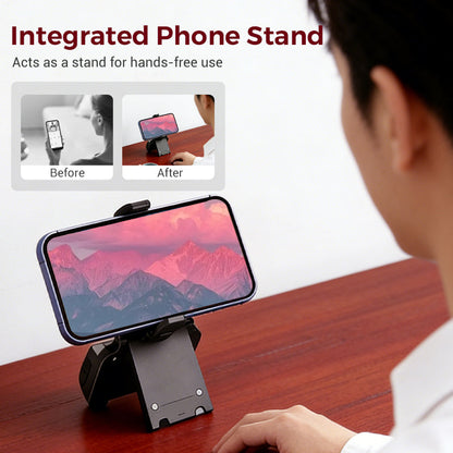 Smartphone Grip with Bluetooth Remote Shutter – Shake-Free Shots