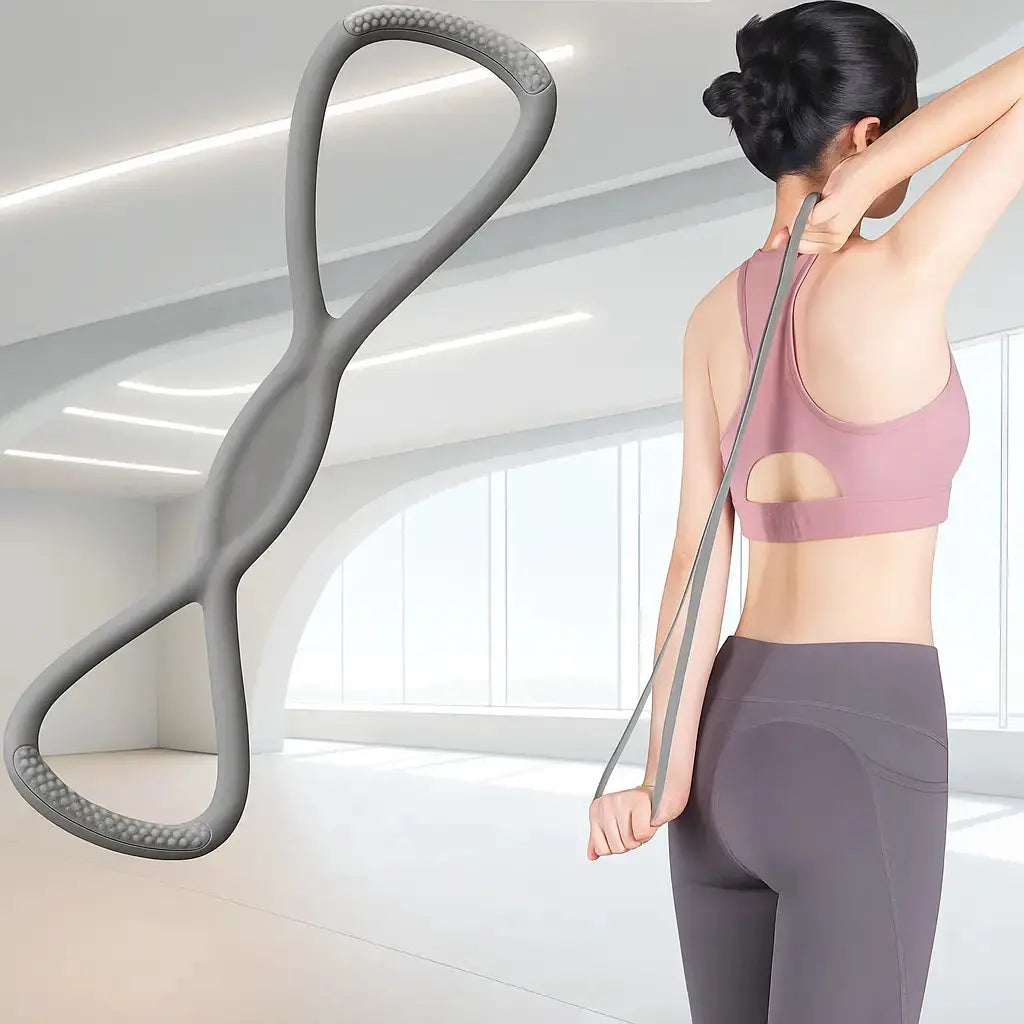 Figure-8 Resistance Band for Posture Correction – for Shoulders & Back