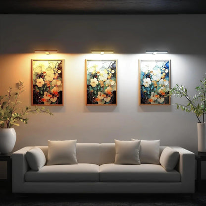 Cordless LED Picture Light – Dimmable Wall Lamp for Artwork
