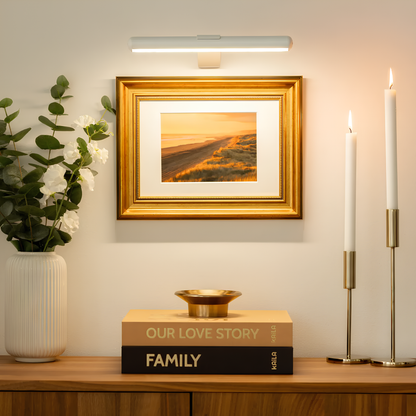 Cordless LED Picture Light – Dimmable Wall Lamp for Artwork