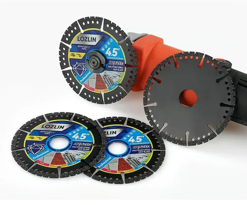 115 mm Diamond Saw Blade – Multifunctional for Tiles, Concrete, and Steel - 2-Pack