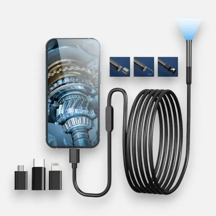 HD Endoscope Camera – See Anywhere – Saves $180+ in Repair Costs