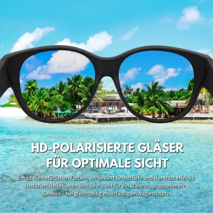 Polarized over-glasses – UV protection, TAC lenses, can be worn over prescription glasses