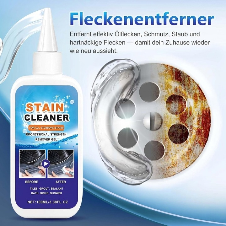 Mold Remover Gel with Brush — No Scrubbing, Deep-Cleaning Action, 100 ml