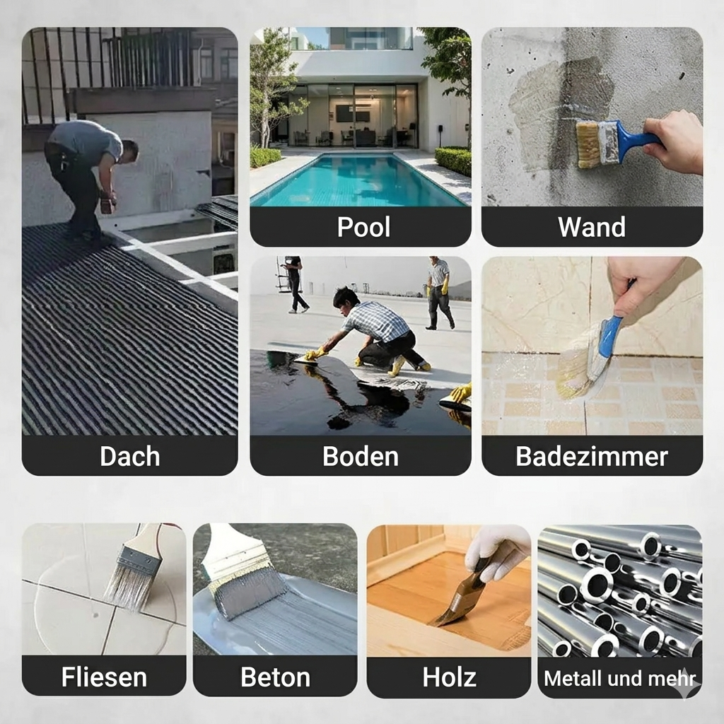 Waterproof Sealing — Provides Long-Lasting Protection for Walls, Roofs, and Facades