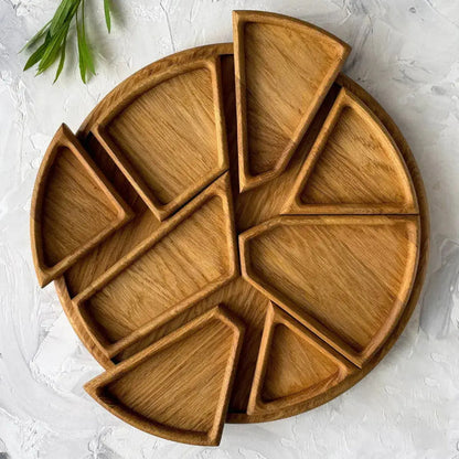 Wooden Serving Tray for Relaxing Moments of Indulgence