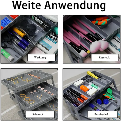 Smart 3-Tier Drawer Organizer – Expandable & Space-Saving for Standard Drawers