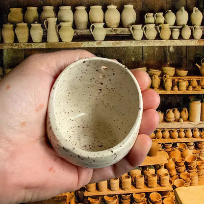 1+1 Free | Ceramic Herb Stripper with Rustic Artisan Charm