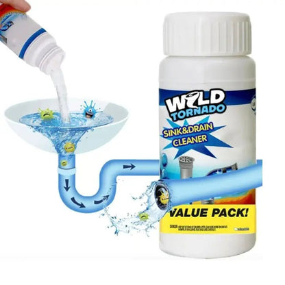 Powerful Drain Cleaner – Removes Grease, Hair, and Clogs