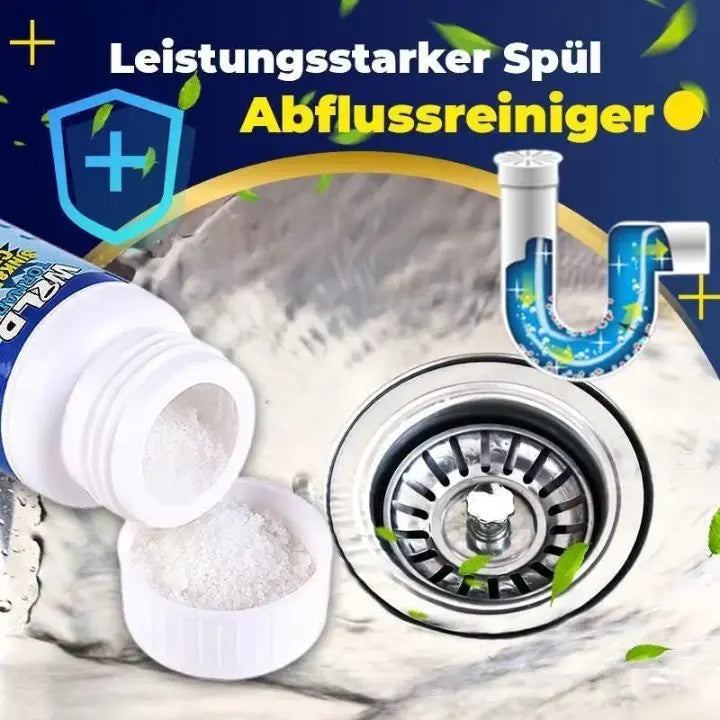 Powerful Drain Cleaner – Removes Grease, Hair, and Clogs
