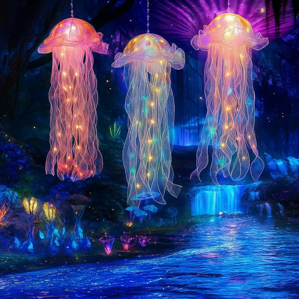 Glowing Jellyfish Decorative Lamp for a Cozy Atmosphere