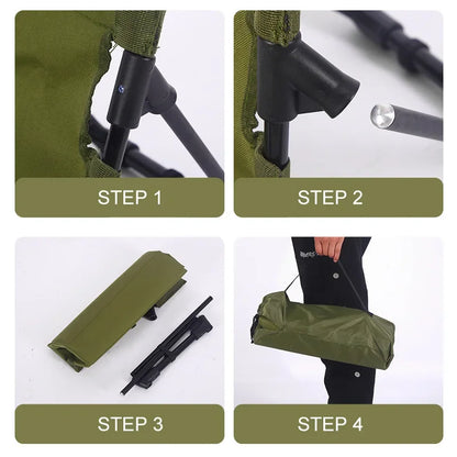 Ultra-Lightweight Folding Camping Chair with Padding