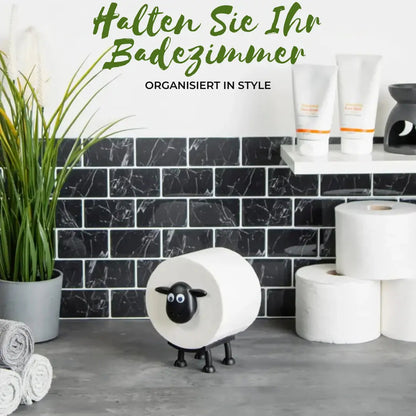 Sheep-Shaped Toilet Paper Holder – Practical & Charming for the Bathroom