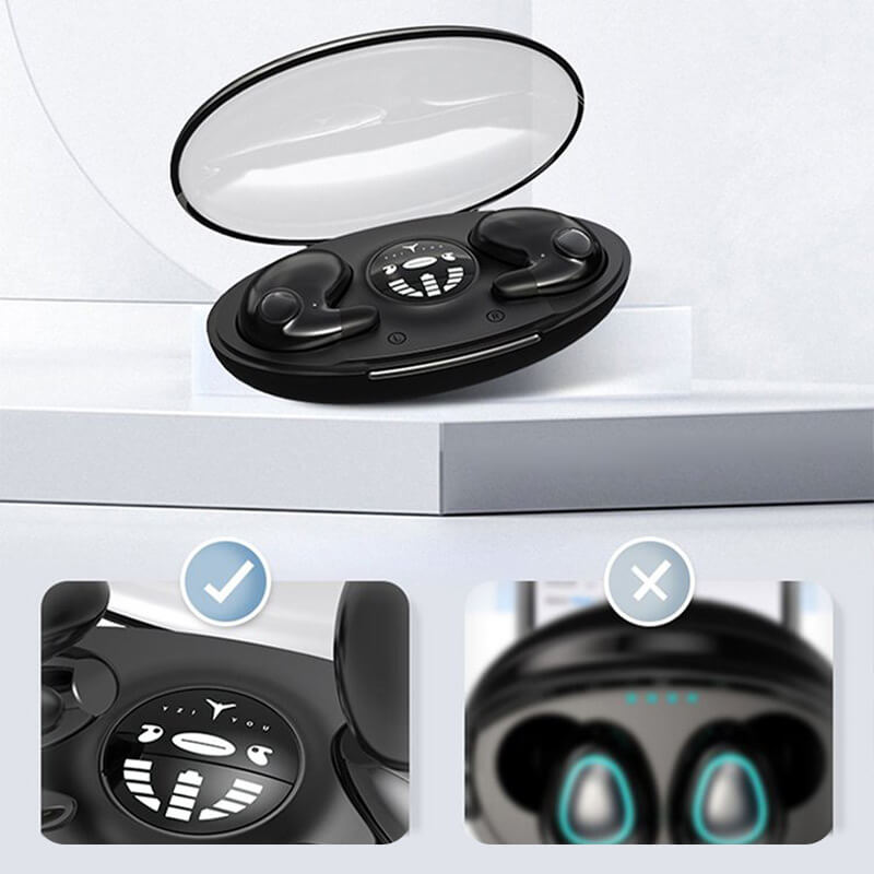 In-Ear Sleep Headphones with Noise Cancellation
