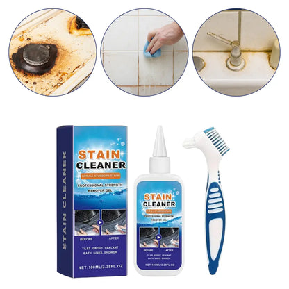 Mold Remover Gel with Brush — No Scrubbing, Deep-Cleaning Action, 100 ml