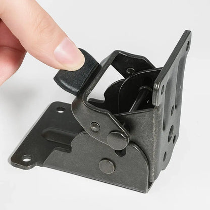 90° Auto-Lock Folding Bracket – Set of 2, up to 225 kg, Installs in 5 Minutes
