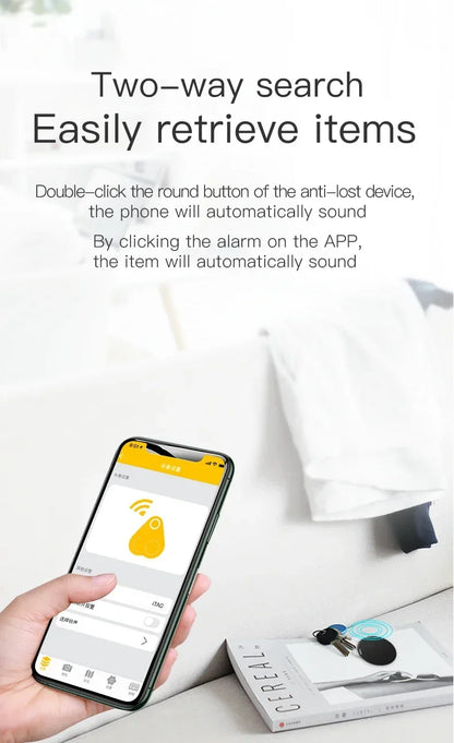 Mini GPS Tracker, Set of 2 – Always Know Where Your Belongings Are