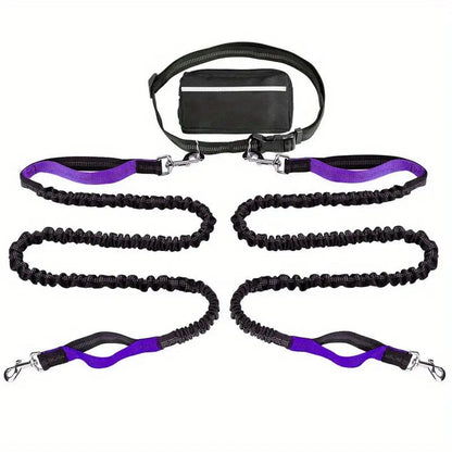 Walk Hands-Free—With a Leash and Bag in One