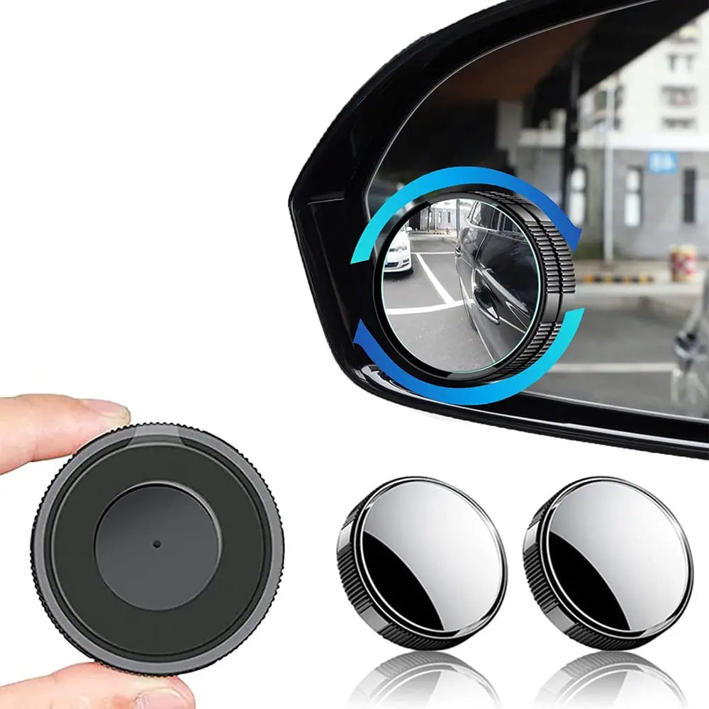 Adjustable Blind-Spot Mirror for a Clear View