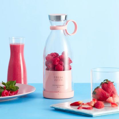 420 ml Portable Blender Bottle – Fresh Smoothies in Seconds, Cordless