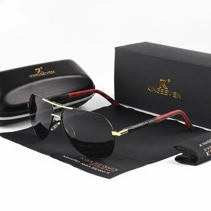 Men's Vintage Polarized Sunglasses with UV400 Protection