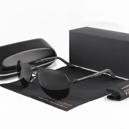 Men's Vintage Polarized Sunglasses with UV400 Protection