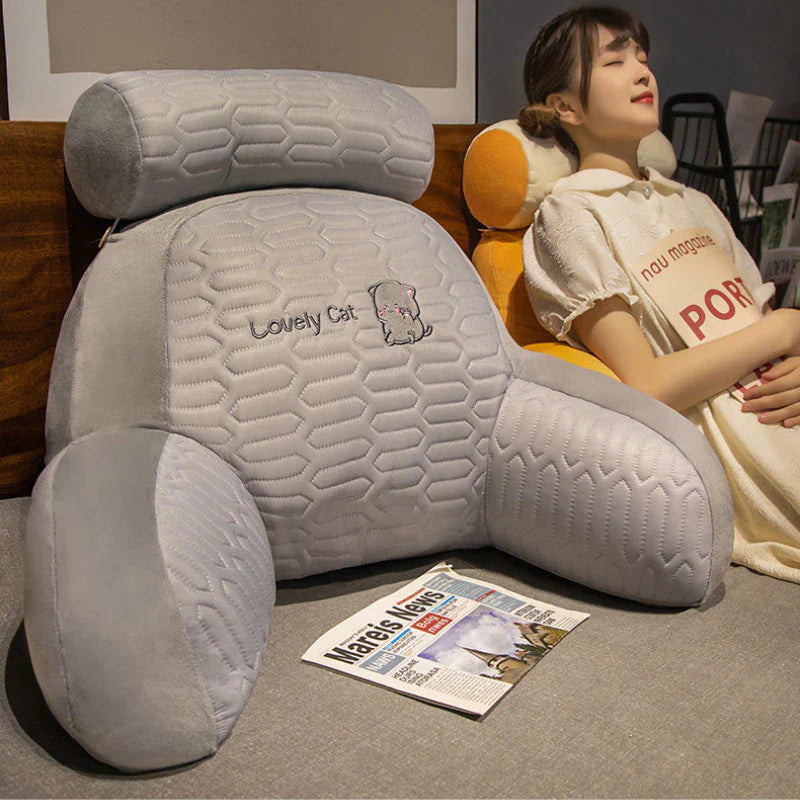 Ergonomic Triangle Pillow – Perfect Support & Comfort for Your Back, Neck, and Legs!