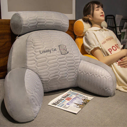 Ergonomic Triangle Pillow – Perfect Support & Comfort for Your Back, Neck, and Legs!