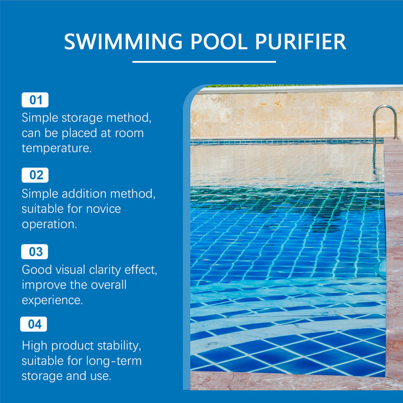 Chlorine-Free Pool Cleaning Solution, 100 ml