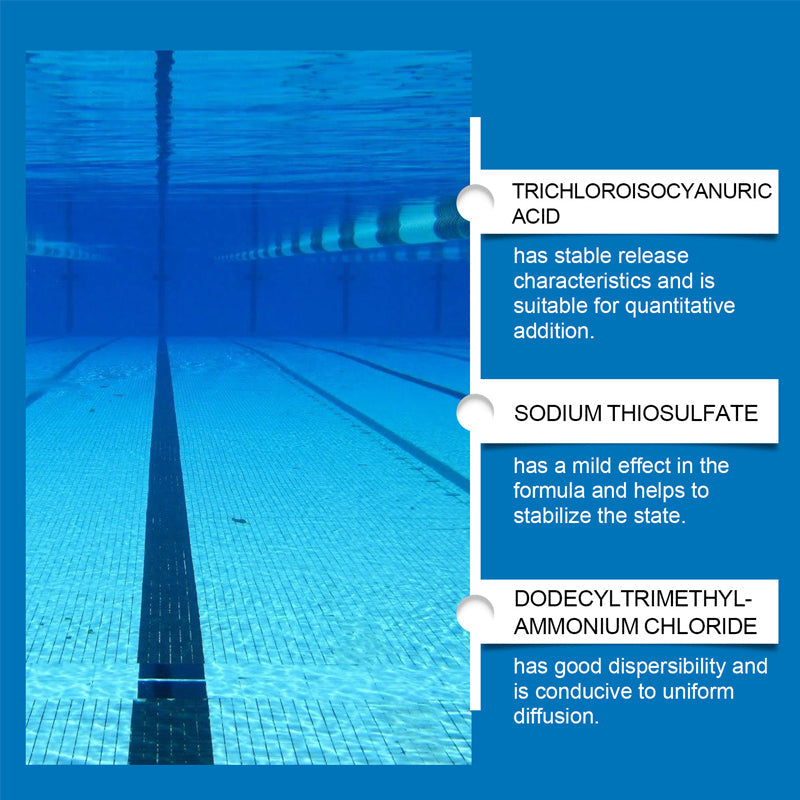Chlorine-Free Pool Cleaning Solution, 100 ml