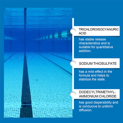 Chlorine-Free Pool Cleaning Solution, 100 ml