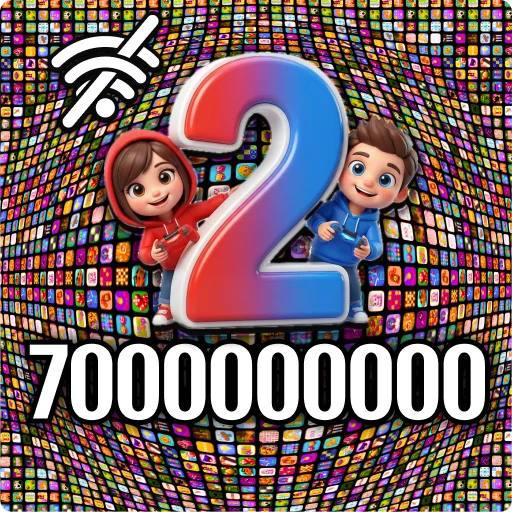 Game icon for 2 Player Games Offline - 1234 by Fun Offline Games