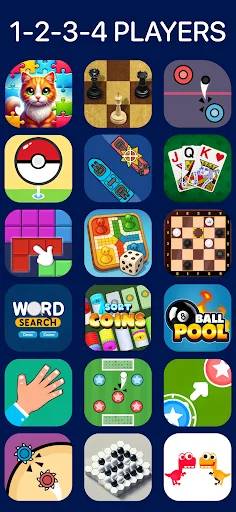 Gameplay screenshot 3 from 2 Player Games Offline - 1234 - Board game